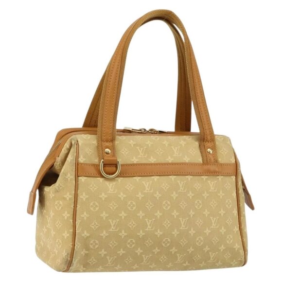 LOUIS VUITTON Monogram Mini Josephine PM Hand Bag Beige - Picture 1 of 15